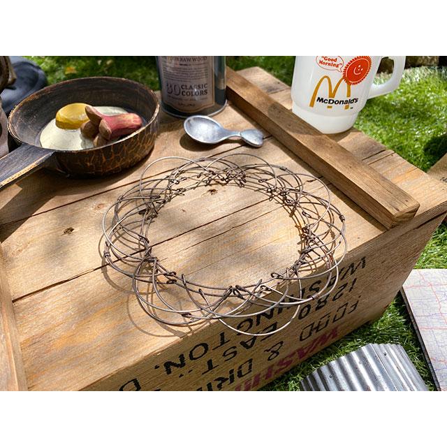 好きなカタチに変形できる！カントリーワイヤーバスケット ■ アメリカン雑貨 アメリカ雑貨 |  | 07