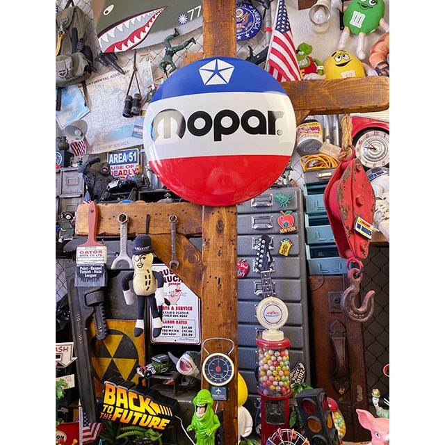 モパー　ドームサイン　（トリコロールライン）　■　アメリカン雑貨　アメリカ雑貨 |  | 03