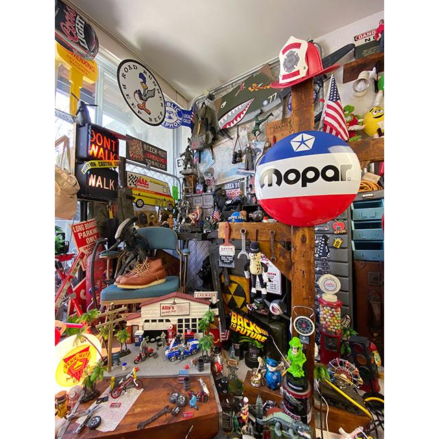 モパー　ドームサイン　（トリコロールライン）　■　アメリカン雑貨　アメリカ雑貨 |  | 05