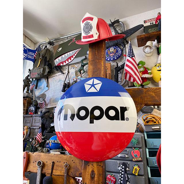 モパー　ドームサイン　（トリコロールライン）　■　アメリカン雑貨　アメリカ雑貨 |  | 06