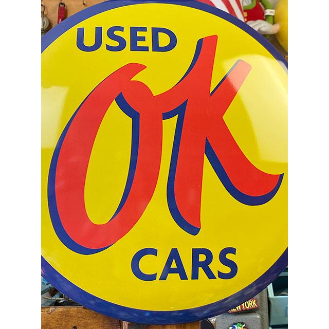 OK USED CAR　ドームサイン ■ アメリカン雑貨 アメリカ雑貨 |  | 02