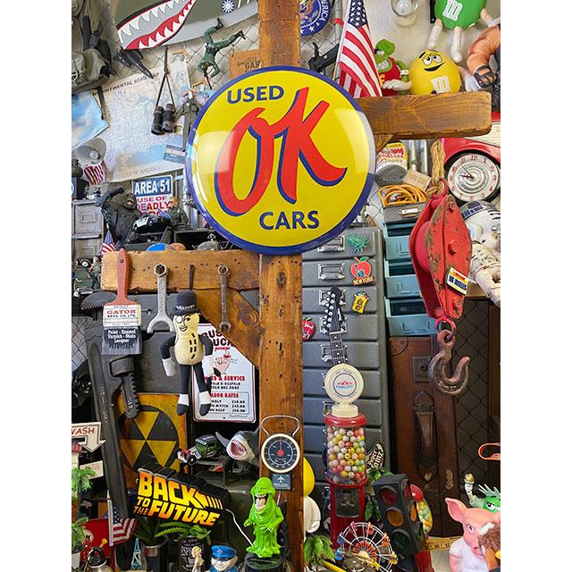 OK USED CAR　ドームサイン ■ アメリカン雑貨 アメリカ雑貨 |  | 03
