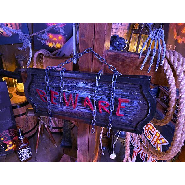 センサーで反応して動く！ムービングサインボード　（警告）　■　パーティー　飾り　アメリカ雑貨 |  | 10