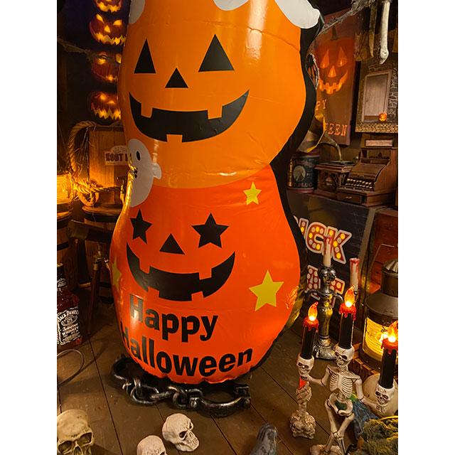 3連パンプキンゴースト　ビニールディスプレイ ■ パーティー 飾り アメリカ雑貨 ハロウィン |  | 10