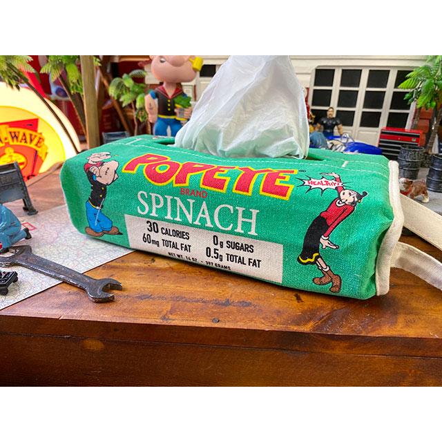 ポパイ　ティッシュカバー ■ アメリカン雑貨 アメリカ雑貨 ティッシュケース ティッシュボックス |  | 02