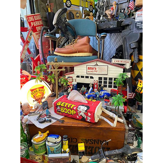 ベティ・ブープ　ティッシュカバー　（レッド）　■　アメリカン雑貨　アメリカ雑貨　ティッシュケース　ティッシュボックス |  | 05