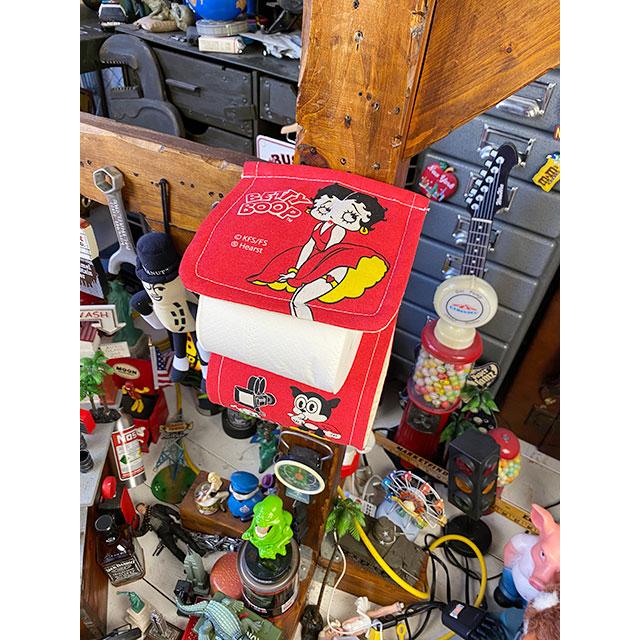 ベティ・ブープ　トイレットペーパーホルダー　（レッド）　■　アメリカン雑貨　アメリカ雑貨 爆買 |  | 04