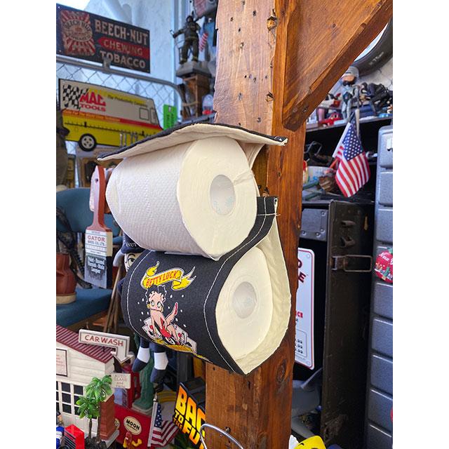 ベティ・ブープ　トイレットペーパーホルダー　（ブラック）　■　アメリカン雑貨　アメリカ雑貨 |  | 03