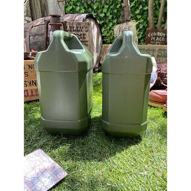 モールディング　ウォータータンク　4L+5L　大小2個セット　（カーキ）　■　アメリカン雑貨　アメリカ雑貨 爆買 |  | 02