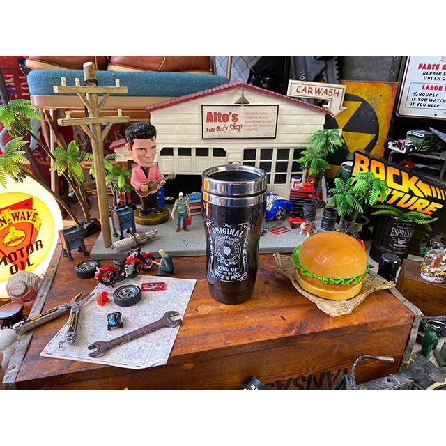 エルヴィス・プレスリー　トラベルマグ　（ザ・オリジナル・キング・オブ・ロックンロール）　■　アメリカン雑貨　アメリカ雑貨 |  | 05