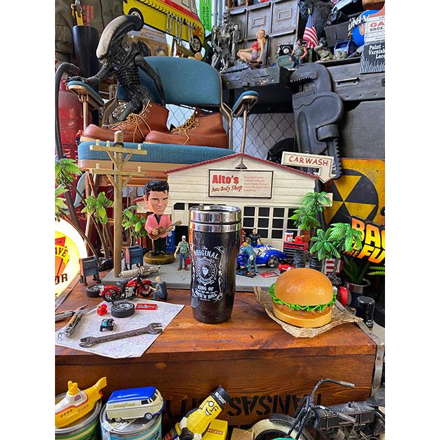 エルヴィス・プレスリー　トラベルマグ　（ザ・オリジナル・キング・オブ・ロックンロール）　■　アメリカン雑貨　アメリカ雑貨 |  | 06