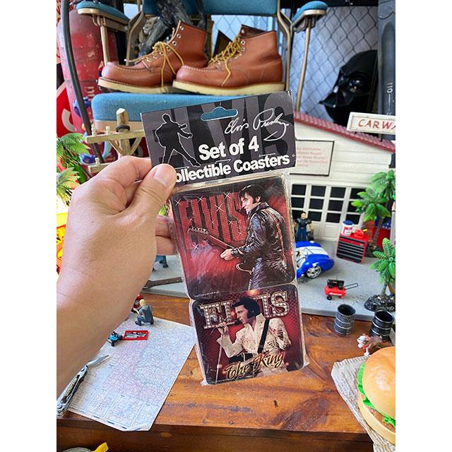 エルヴィス・プレスリー　コースター　4枚セット ■ アメリカン雑貨 アメリカ雑貨 |  | 06