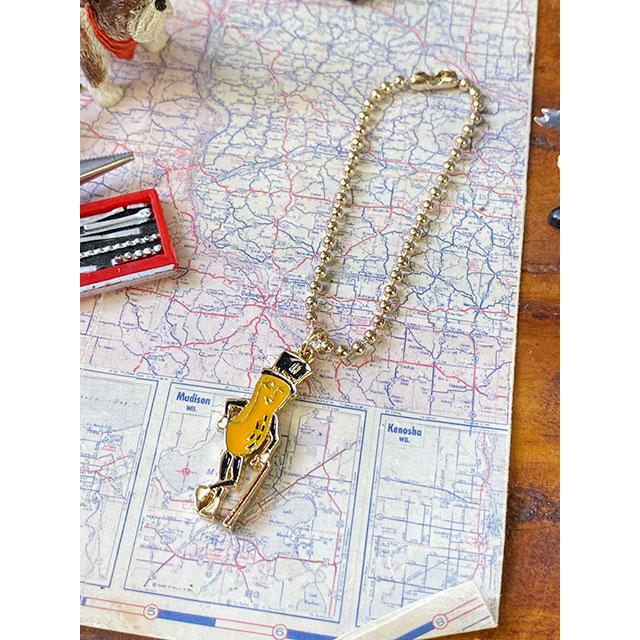 ミスターピーナッツ　ボールチェーン ■ アメリカン雑貨 アメリカ雑貨 キーホルダー | 