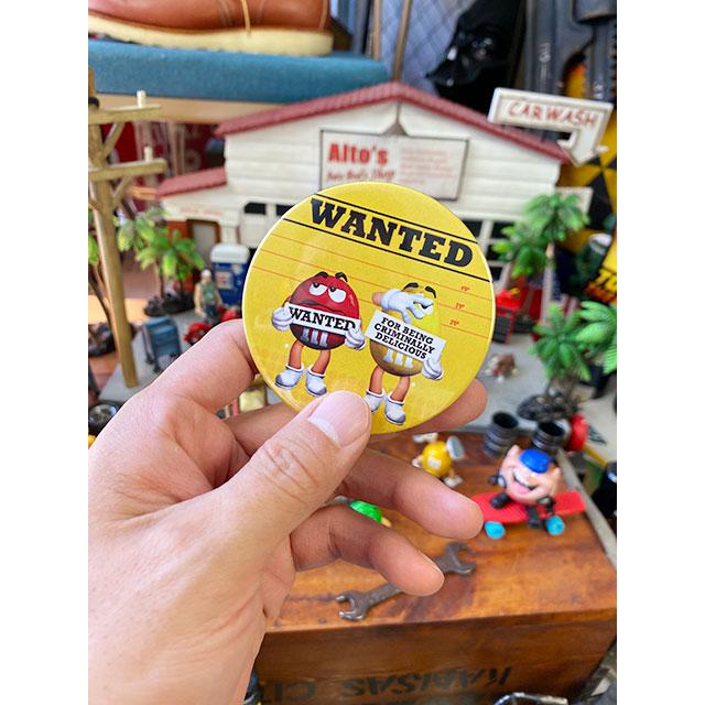 m&m's缶バッジ　Lサイズ　（ウォンテッド）　■　アメリカン雑貨　アメリカ雑貨 |  | 04