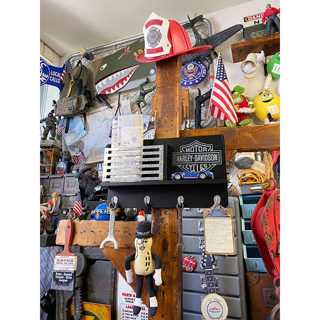 ハーレーダビッドソン　バー＆シールド　キーラック ■ アメリカン雑貨 アメリカ雑貨 | Harley Davidson | 09