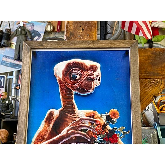ポスターフレーム （E.T./フラワーポット） ポスター＆木製フレームの 