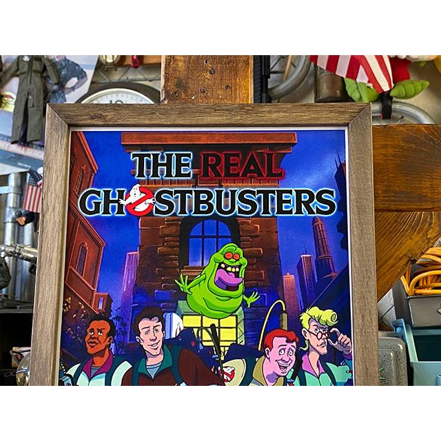 ポスターフレーム　（ゴーストバスターズ/リアル）　ポスター＆木製フレームのセット ■ アメリカン雑貨 アメリカ雑貨 |  | 01