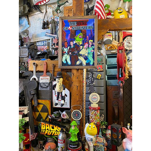 ポスターフレーム　（ゴーストバスターズ/リアル）　ポスター＆木製フレームのセット ■ アメリカン雑貨 アメリカ雑貨 |  | 03