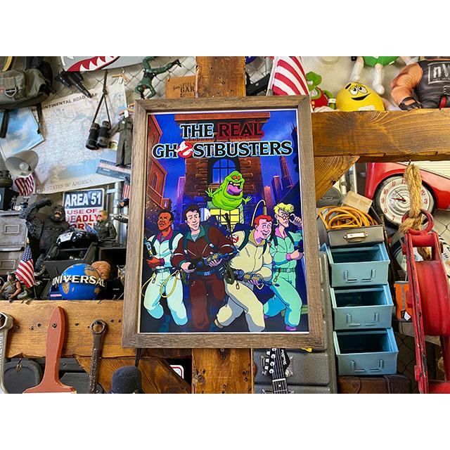 ポスターフレーム　（ゴーストバスターズ/リアル）　ポスター＆木製フレームのセット ■ アメリカン雑貨 アメリカ雑貨 |  | 06