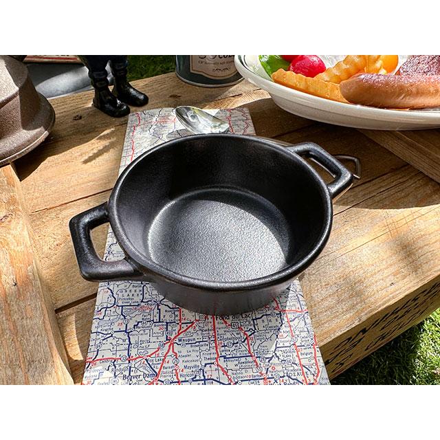 ワンダーフォーゲル　スキレットみたいな陶器製ミニボウル　（両手タイプ）　■ アメリカン雑貨 アメリカ雑貨 |  | 01