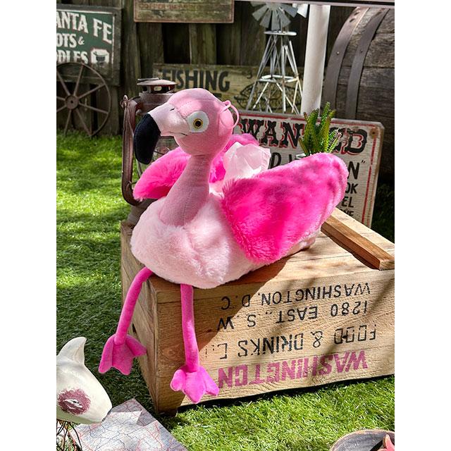 ピンクフラミンゴ ティッシュカバー □ アメリカン雑貨 アメリカ雑貨