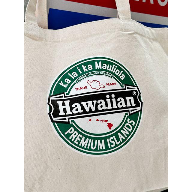 ハワイアン　キャンバスエコバッグ　Lサイズ　横幅46cm ■ アメリカン雑貨 アメリカ雑貨 |  | 01