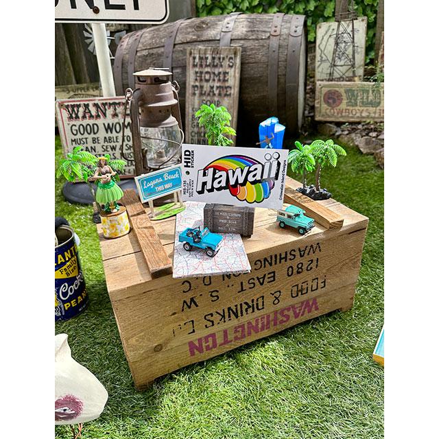ハワイアン　アイランド　ステッカー　（レインボーチューブ）　■　アメリカン雑貨　アメリカ雑貨 爆買 |  | 01