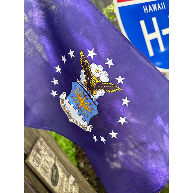 U.S.エアフォース　スティックフラッグ　Lサイズ ■ アメリカン雑貨 アメリカ雑貨 |  | 01