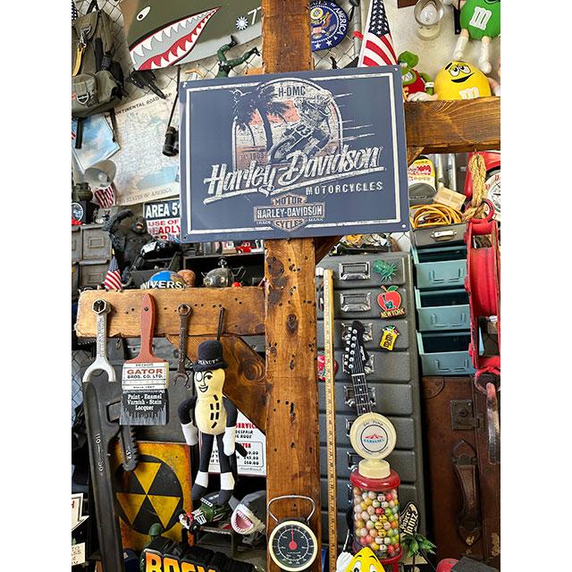 ハーレーダビッドソン　エンボスティンサイン　（ダートトラック）　■　アメリカン雑貨　アメリカ雑貨 |  | 01