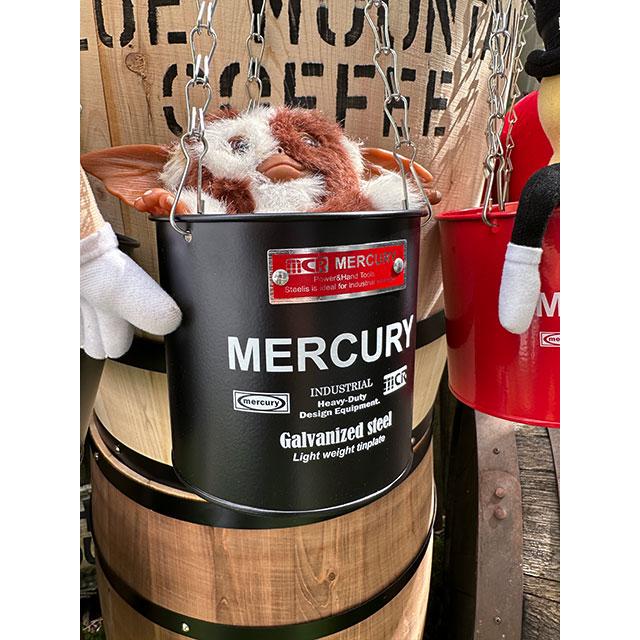 マーキュリー　ハンギングバケツ　Sサイズ　（マットブラック）　単品　■　アメリカン雑貨　アメリカ雑貨 | MERCURY | 03