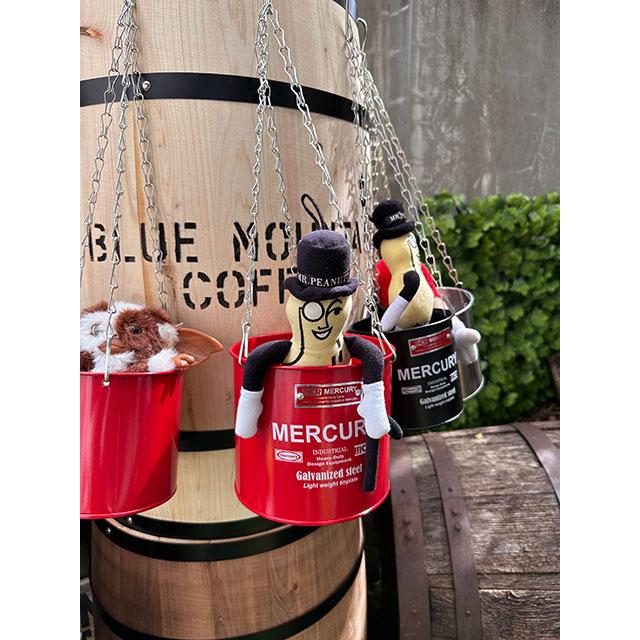 マーキュリー　ハンギングバケツ　Mサイズ　（レッド）　単品　■　アメリカン雑貨　アメリカ雑貨 | MERCURY | 02