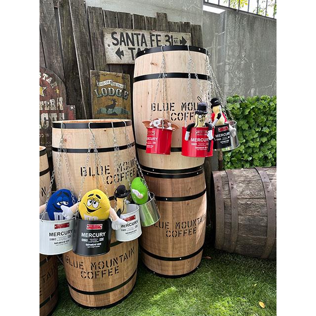 マーキュリー　ハンギングバケツ　Mサイズ　（レッド）　単品　■　アメリカン雑貨　アメリカ雑貨 | MERCURY | 04