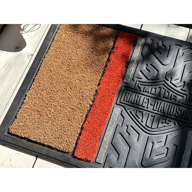 ハーレーダビッドソン　タイヤトレッド　エントリーマット ■ アメリカン雑貨 アメリカ雑貨 | Harley Davidson | 01
