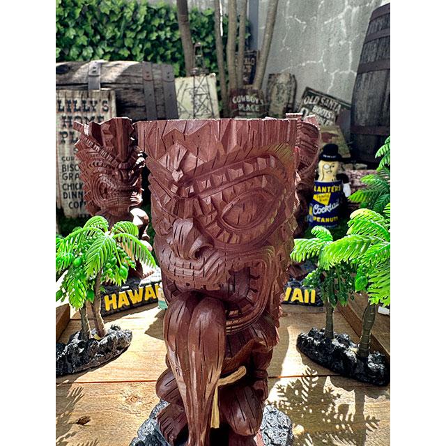 ハワイの神様 ヴィンテージティキ レジン製オブジェ （ラブティキ/愛の