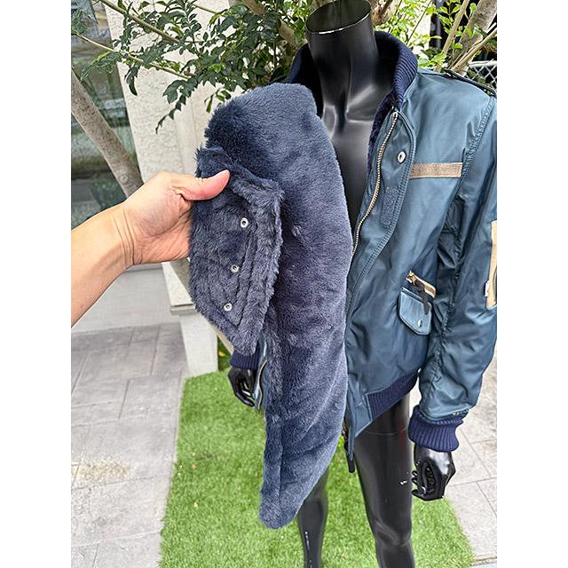 クレイスミス フライトジャケット DRAG-GUN （ネイビー） （Mサイズ