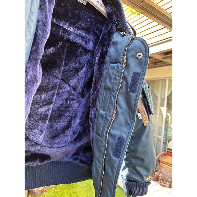 クレイスミス フライトジャケット DRAG-GUN （ネイビー） （Mサイズ