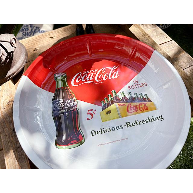 コカ・コーラ　ラウンドディッシュ　（シェルボックス）　■ アメリカン雑貨 アメリカ雑貨 | Coca Cola | 01