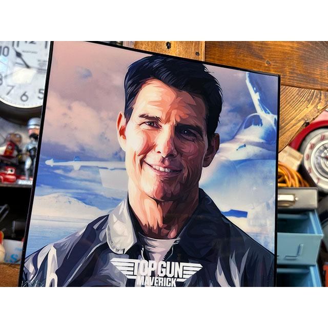 映画　トップガン　マーヴェリック　トム・クルーズ　ポップアートフレーム ■ アメリカン雑貨 アメリカ雑貨 |  | 02
