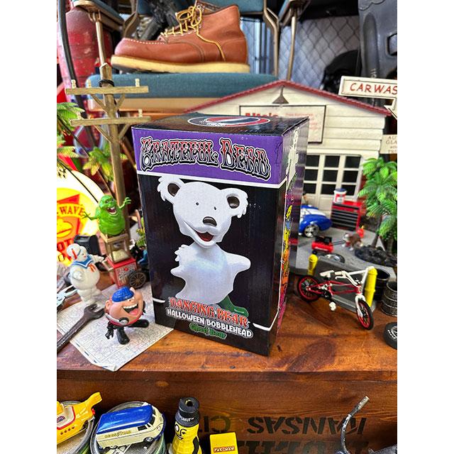 グレイトフルデッド50周年アニバーサリー　ダンシングベアー　ハロウィンボブルヘッド　（ゴーストベアー）　■　アメリカン雑貨 |  | 10