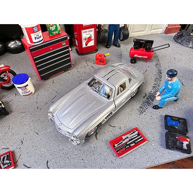 1954年メルセデス ベンツ300SL ダイキャストミニカー 1/36スケール