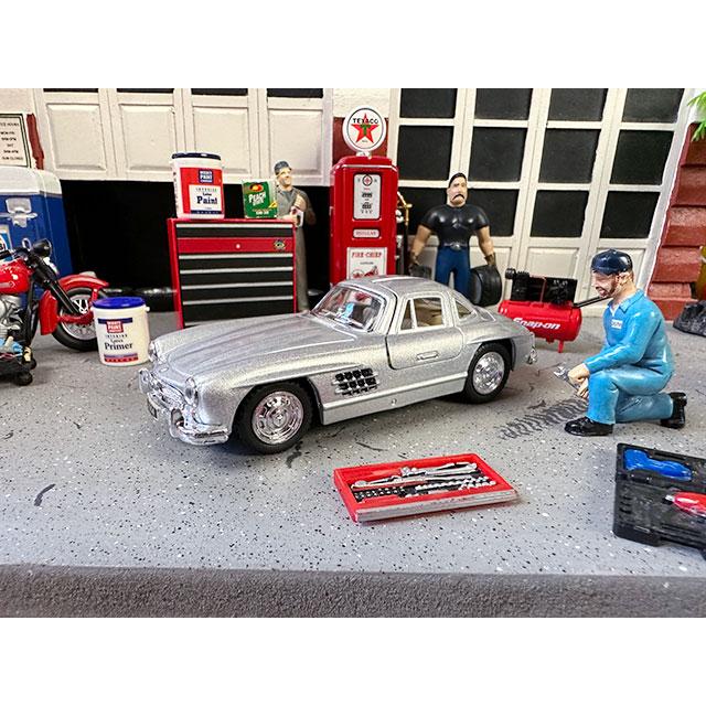 1954年メルセデス ベンツ300SL ダイキャストミニカー 1/36スケール