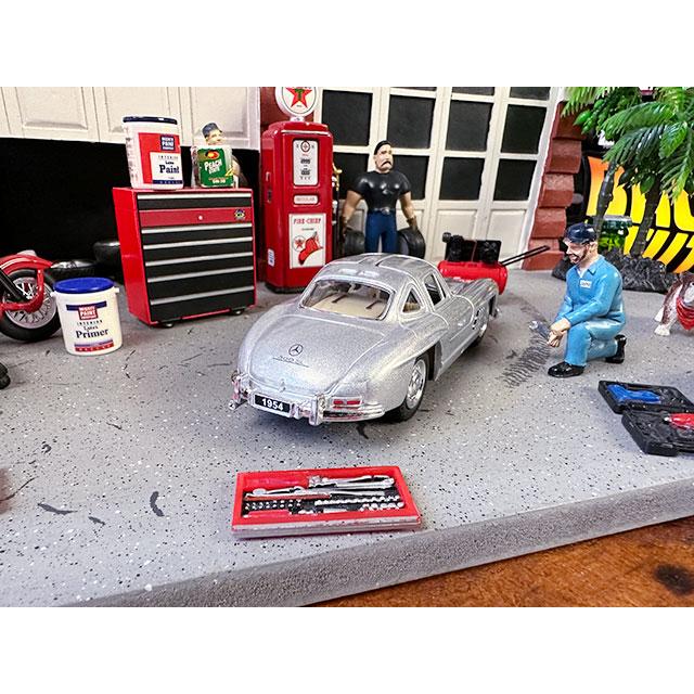 1954年メルセデス ベンツ300SL ダイキャストミニカー 1/36スケール