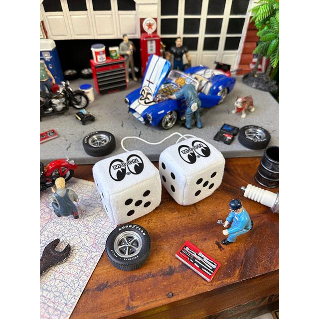 ムーンアイズ　ミニファジーダイス　（ホワイト）　■　アメリカン雑貨　アメリカ雑貨 |  | 02