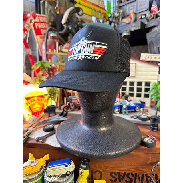 トップガン　メッシュキャップ　（ブラック×ブラック）　帽子色＝ブラック　■　アメリカン雑貨　アメリカ雑貨 |  | 04