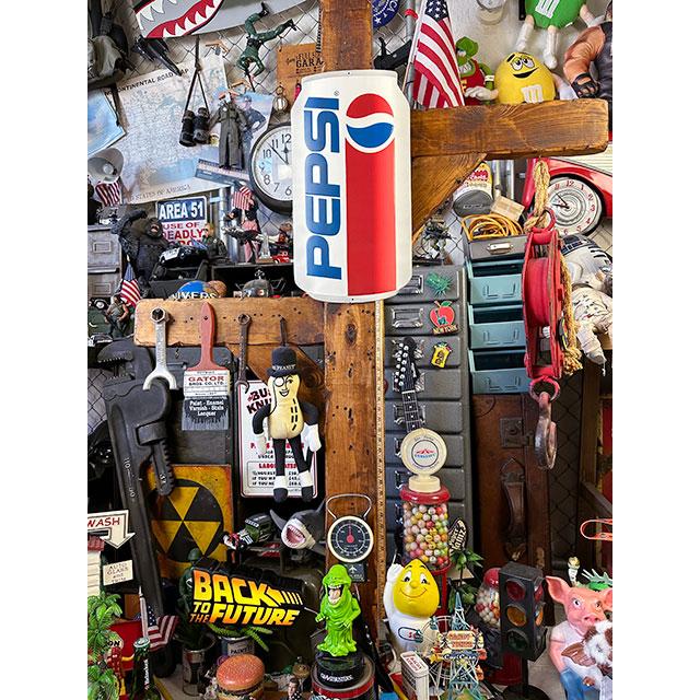 ペプシコーラ　エンボスティンサイン　（1991年缶）　■ アメリカン雑貨 アメリカ雑貨 |  | 01