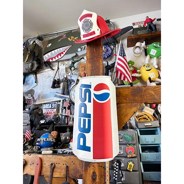 ペプシコーラ　エンボスティンサイン　（1991年缶）　■ アメリカン雑貨 アメリカ雑貨 |  | 04