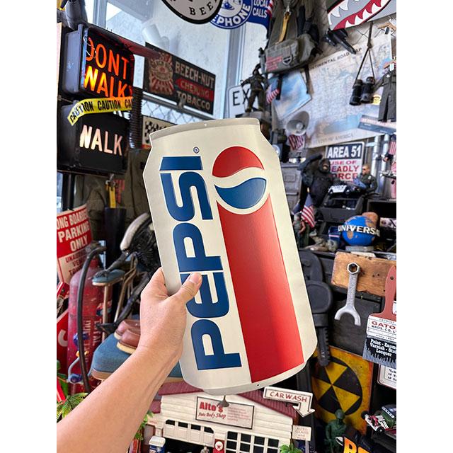 ペプシコーラ　エンボスティンサイン　（1991年缶）　■ アメリカン雑貨 アメリカ雑貨 |  | 05