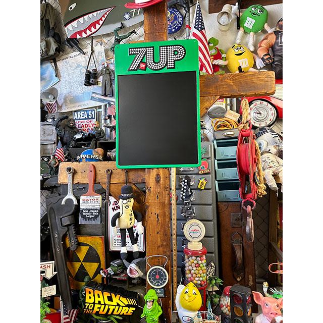 1970年代★7upバブミラー看板★アメリカ雑貨★店舗広告 1970年代☆7upバブミラー看板☆アメリカ雑貨☆店舗広告