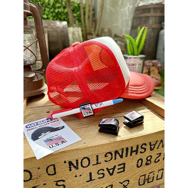 ハットクリップ　3Pセット　ペンシルホルダーツール　MADE IN U.S.A. ■ アメリカン雑貨 アメリカ雑貨 | 