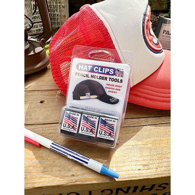 ハットクリップ　3Pセット　ペンシルホルダーツール　MADE IN U.S.A. ■ アメリカン雑貨 アメリカ雑貨 |  | 01